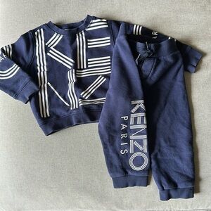 Kenzo 2 piece set crewneck sweater & jogging